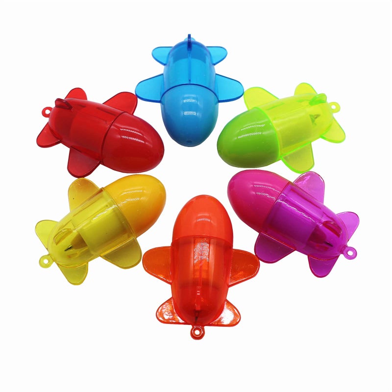 SWTOOL 30pcs Mini Plane Ballpoint Pen Cute Cartoon Retractable Ball Pen (Random Color) - Image 3